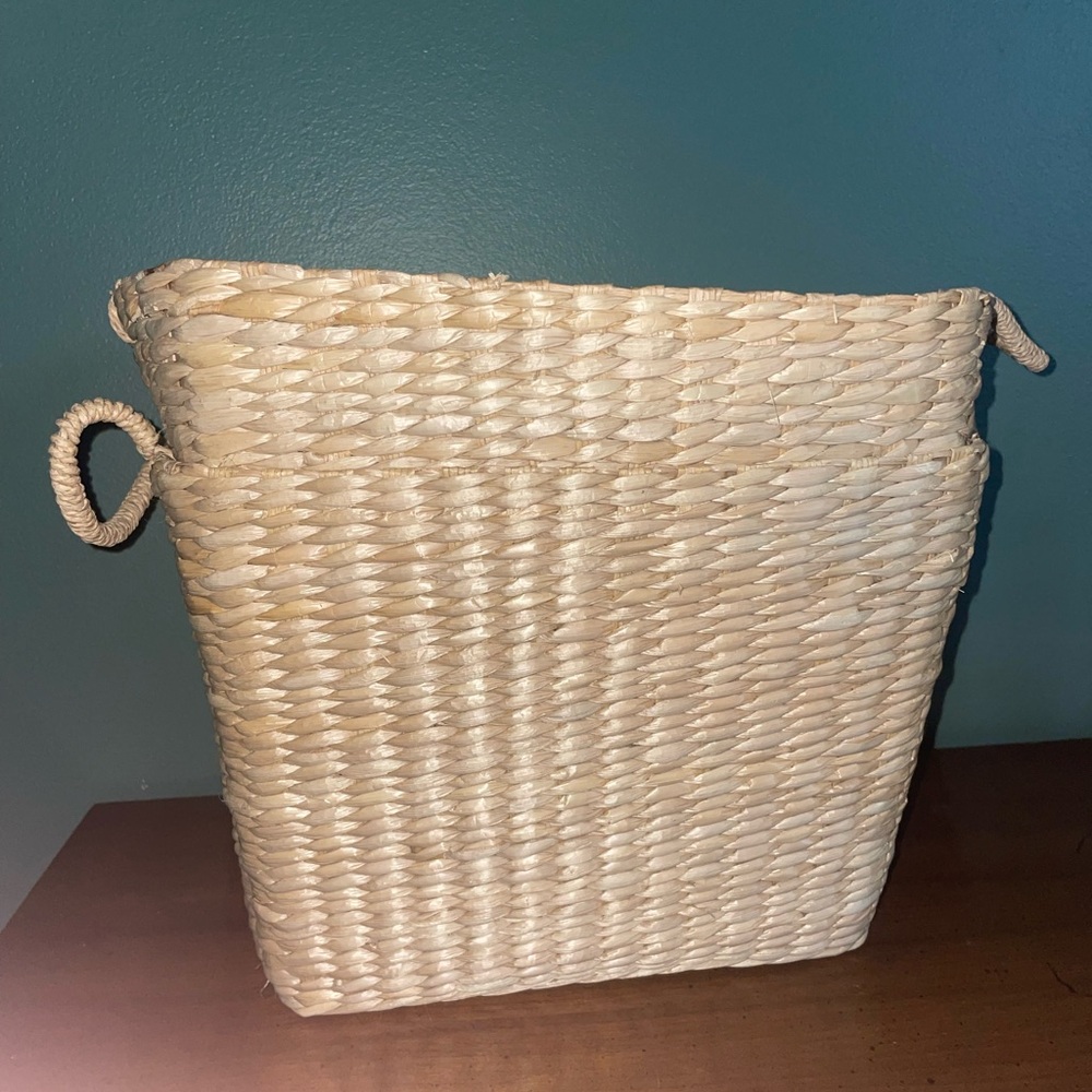 Woven Baskets with Handles